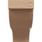Ekena Millwork 10"W x 30"D x 20"H Classic Garner Rough Cedar Woodgrain TimberThane Corbel, Primed Tan CORUR10X30X20GARRCPR - alternate 4